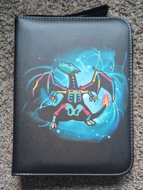 X-ray Charizard Zippered Pokemon Card Binder